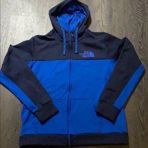 Blue North Face Sweatshirt, Size Large